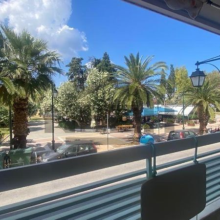 Centre Of Loutraki With Sea View Appartamento Esterno foto
